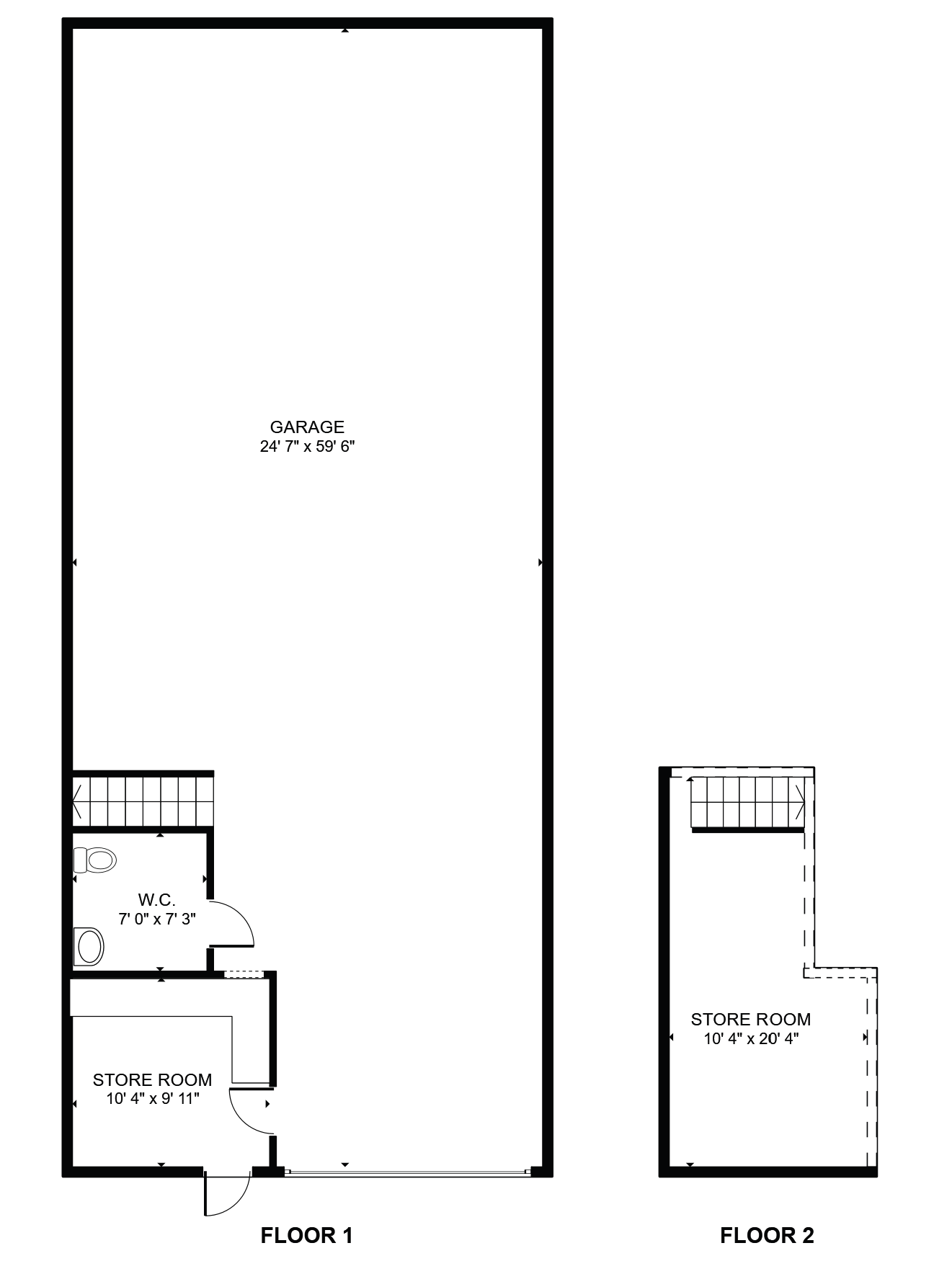 1 Bedroom Floorplan